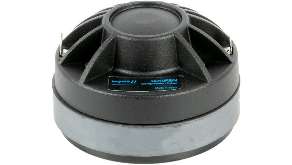 CD10Fe/N, moteur de compression 1&Prime; ferrite 140 W, 8 Ohms