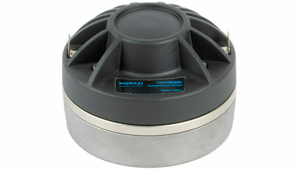 CD10Nd/N, moteur de compression 1&Prime; néodyme 140 W, 8 Ohms
