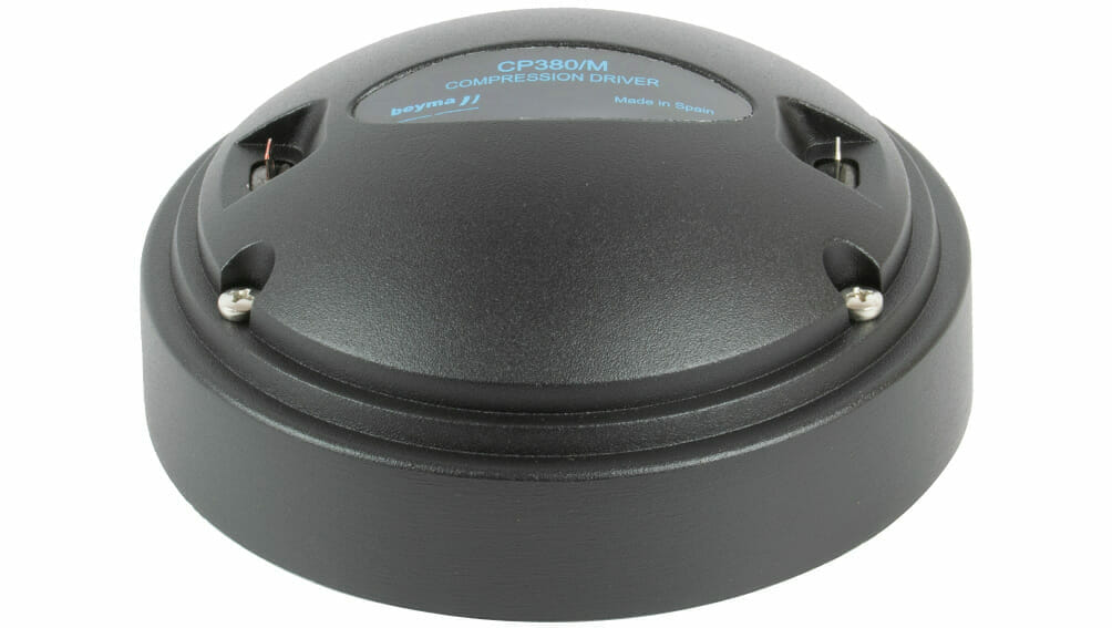 CP380/M, moteur de compression 1&Prime; ferrite 140 W, 8 Ohms
