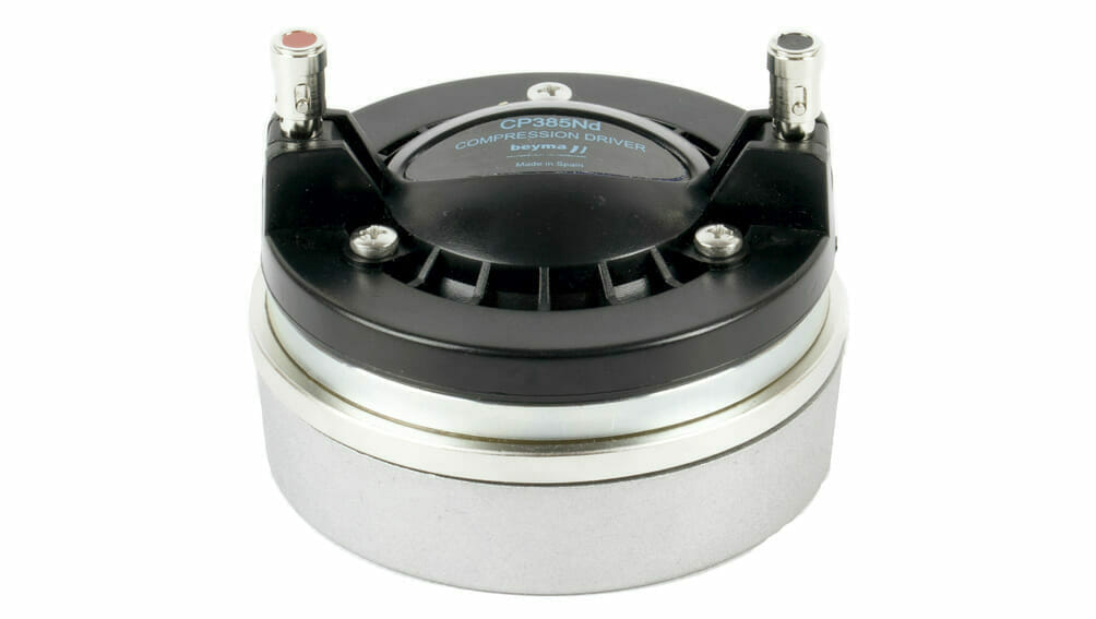 Protégé : CP385Nd, moteur de compression 1&Prime; néodyme 140 W, 8 Ohms