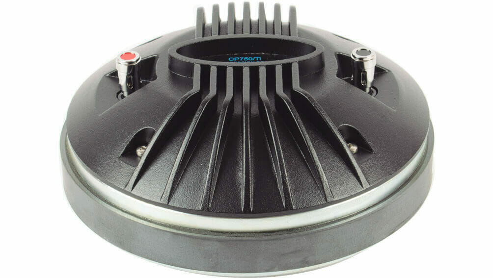 CP750Ti, moteur de compression 2&Prime; ferrite 140 W, 8 Ohms