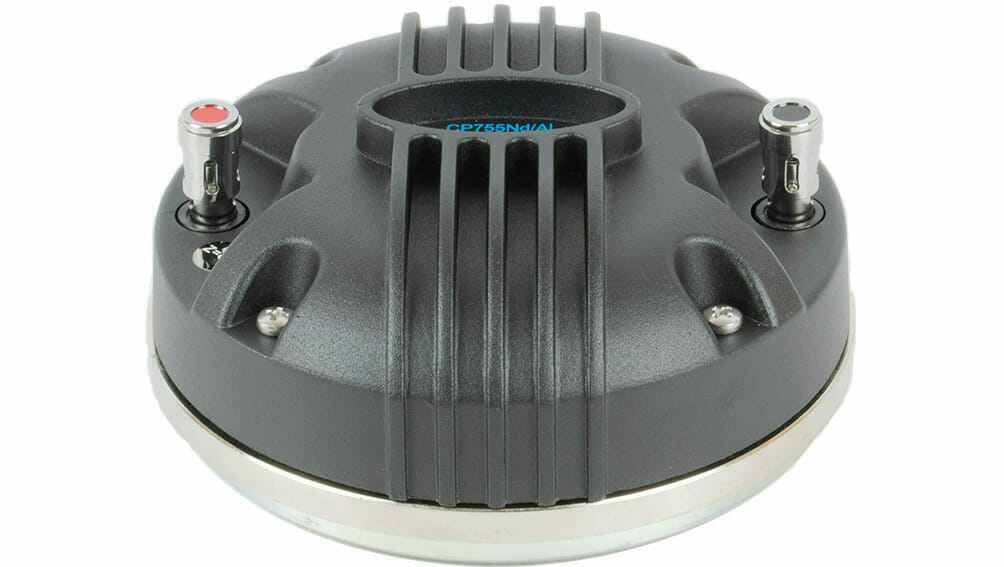 CP755Nd/AL, moteur de compression 1,4&Prime; néodyme 160 W, 8 Ohms