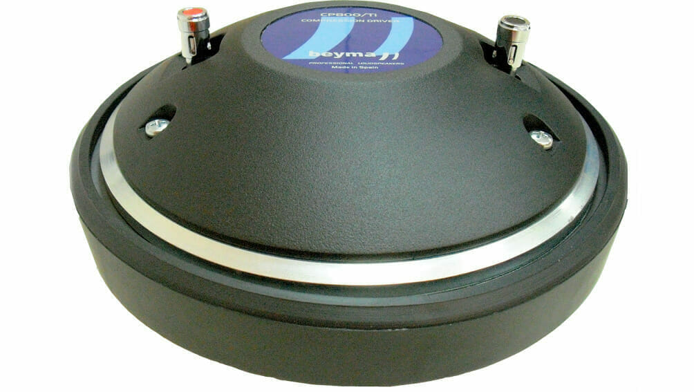 CP800Ti, moteur de compression 2&Prime; ferrite 200 W, 8 Ohms