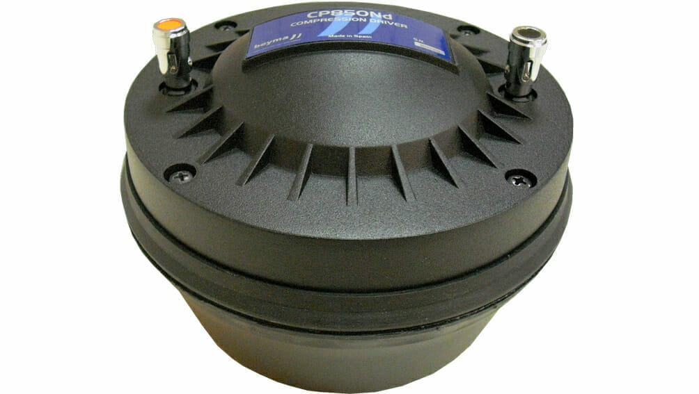 CP850Nd, moteur de compression 2&Prime; néodyme 200 W, 8 Ohms