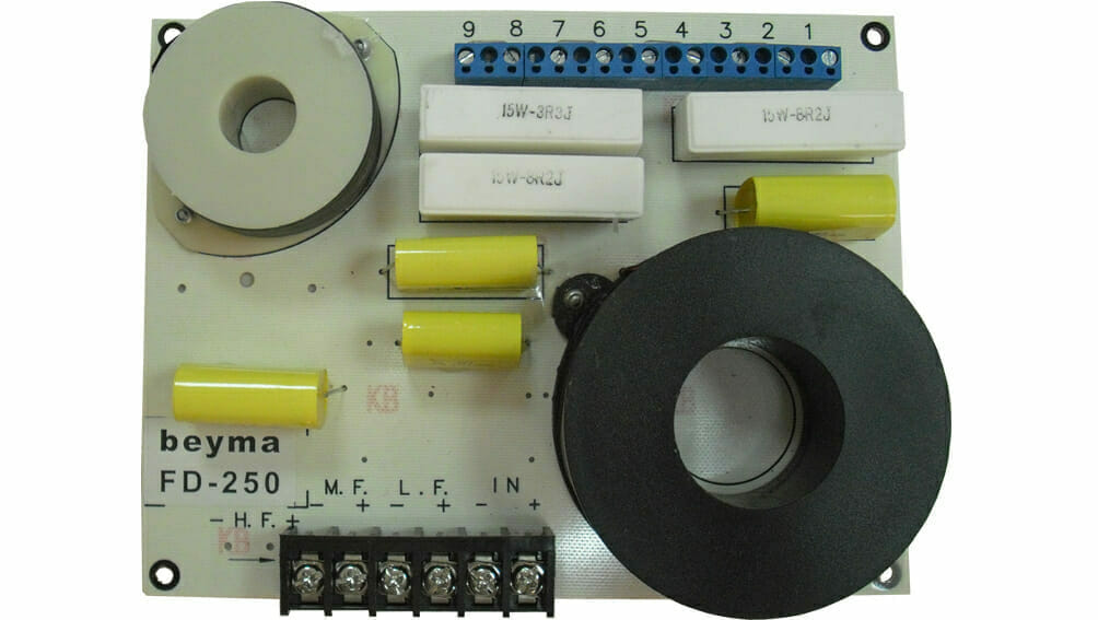 Protégé : FD250, Filtre passif 2 voies